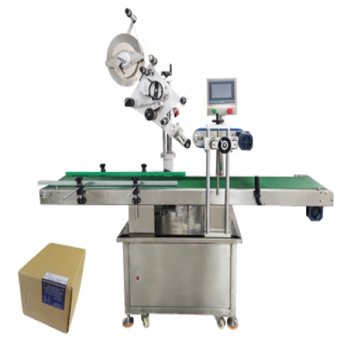 盒子單轉角貼標機